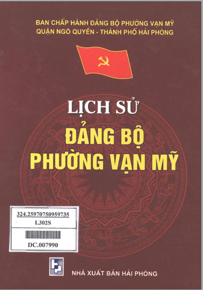 LỊCH SỬ ĐẢNG BỘ PHƯỜNG VẠN MỸ (BẢN GỐC)